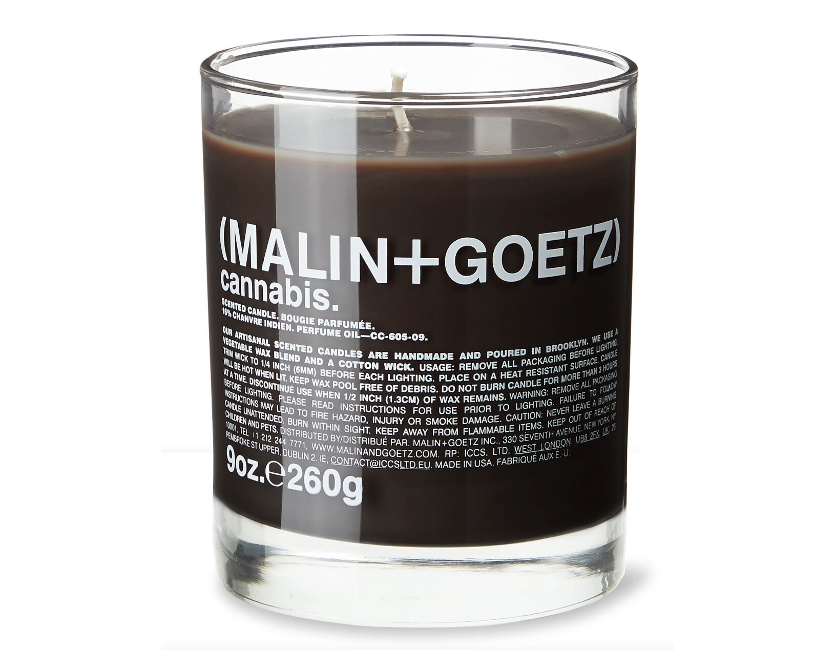 Malin + Goetz Cannabis candle